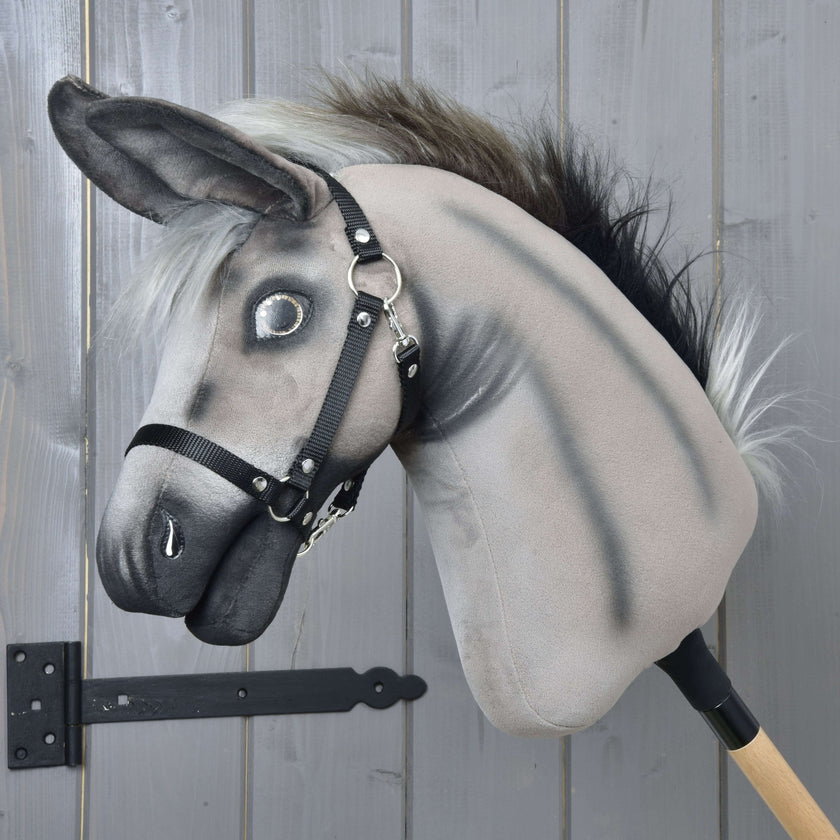 Hobby Horse osel Olin s černou ohlávkou