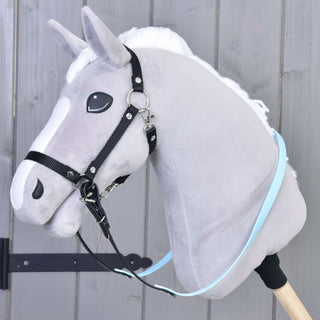 Otěže pogumované Light blue