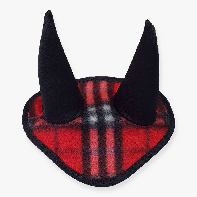 Čabraka kostka červená (fleece) (vel. M)